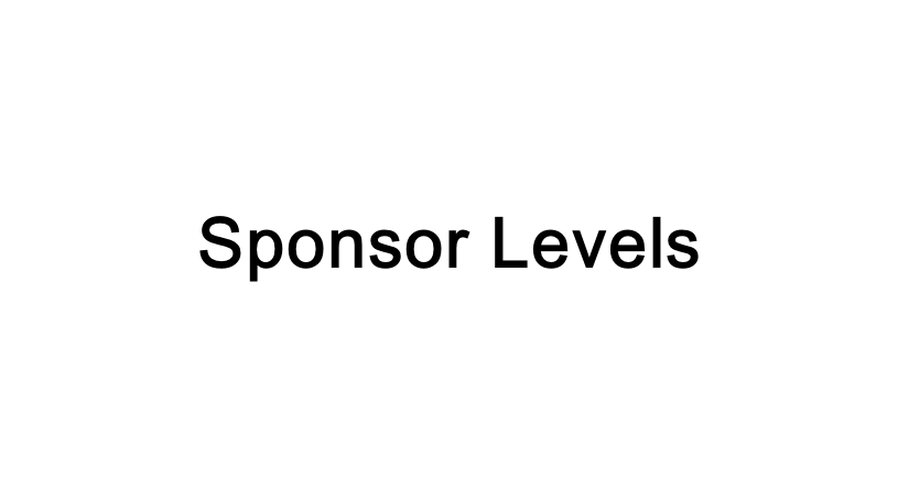 Sponsor Levels